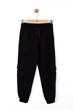 NK KIDS 66314-FLEXİ PANTOLON 8/14 SİYAH