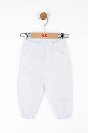 NK KIDS 66603-RODOS PANTOLON BEYAZ 1/4