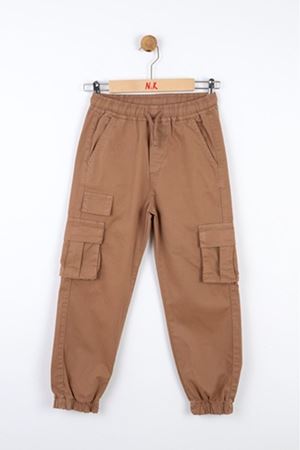 NK KIDS 66706-KÖRÜK CEP PANTOLON 8/14 CAMEL