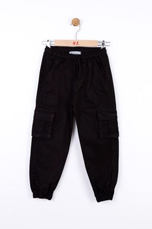 NK KIDS 66706-KÖRÜK CEP PANTOLON 8/14 SİYAH
