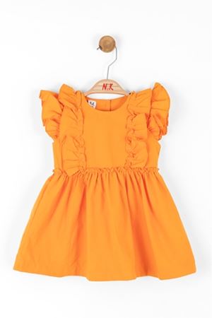 NK KIDS 76600-TAHİTİ ELBİSE TURUNCU 1/4