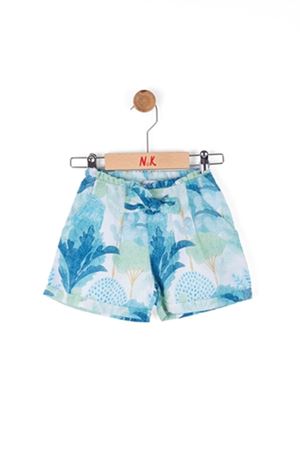 NK KIDS 56621-AĞAÇLI ŞORT 1/4