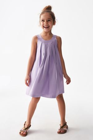 NK KIDS 76511-LİLAS JİLE ELBİSE 4/8 LİLA