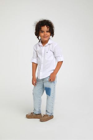 ESCABEL 2402 MAVİ 1-4 BEBE PANTOLON