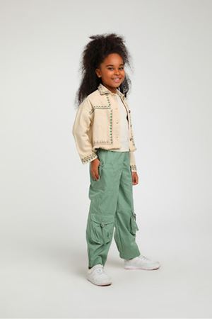 ESCABEL 24227 YEŞİL 5/9 GARS CEKET