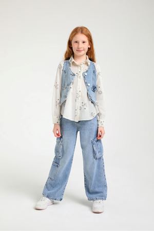 ESCABEL 3401 MAVİ 10/14 GARS GÖMLEK