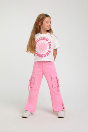 ESCABEL 35768 PEMBE 5/9 GARS T-SHIRT