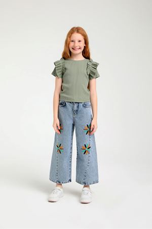 ESCABEL 35773 HAKİ 5/9 GARS BLUZ/