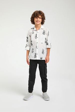 ESCABEL 24118 SİYAH 10/14 GÖMLEK 