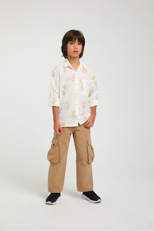 ESCABEL 24118 CAMEL 5/9 GÖMLEK