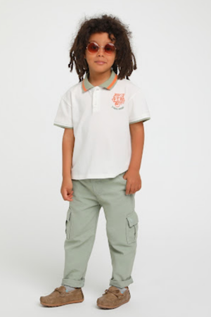 ESCABEL 1713 KR/SUYEŞİL 86 BEBE POLO T-SHIRT
