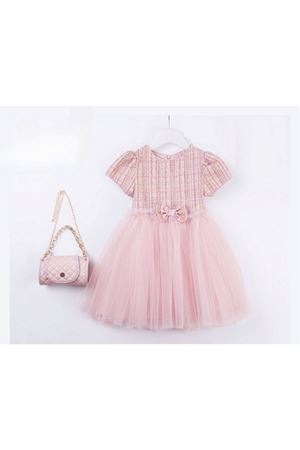 KİDS GARDEN 5596 DERİ ÇANTALI ELBİSE 2/5YAŞ