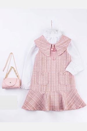 KİDS GARDEN 5606-ÇANTALI ELBİSE 6/9 YAŞ