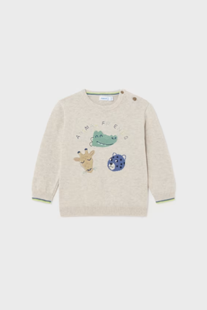 MAYORAL 1384-37 KREM SWEATSHİRT 12/18/24/36