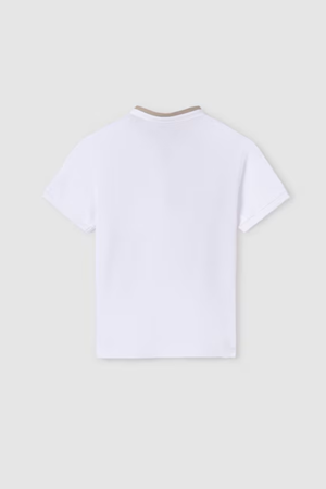 MAYORAL 6108-78 BEYAZ POLO T-SHIRT 10/16