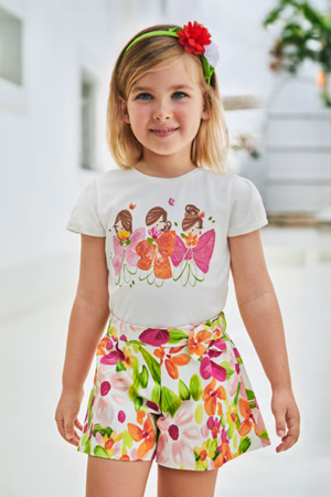 Mayoral Kız Çocuk Etek 03907-58 Pembe