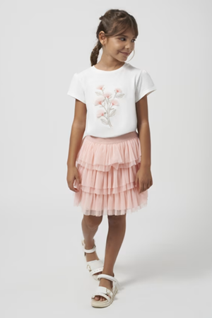 MAYORAL 6937-64 PEMBE ETEK-TÜL 