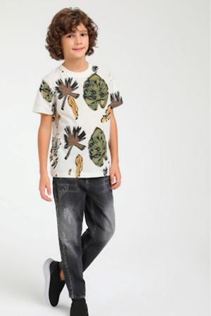 ESCABEL 1707-KREM T-SHIRT 5/9