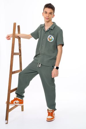 MARIONS MBG-7801 9/16 HAKİ Gömlek