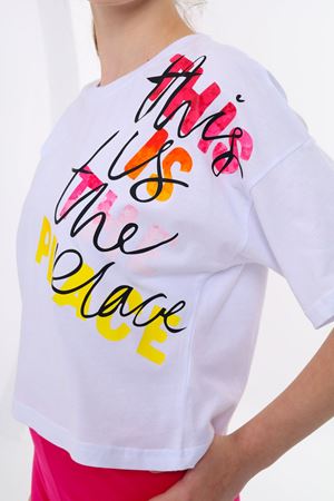 MARIONS MGB-7522 WHITE/FUCHSIA T-shirt