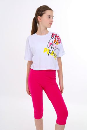 MARIONS MGB-7522 WHITE/FUCHSIA T-shirt