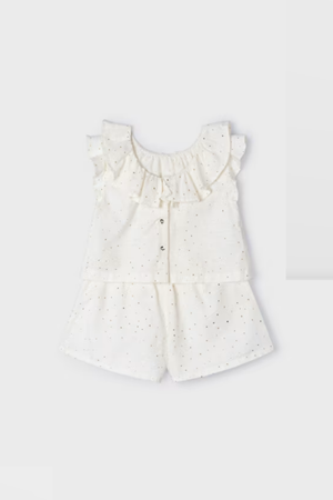 MAYORAL 03258-52 ŞORT TAKIM KREM