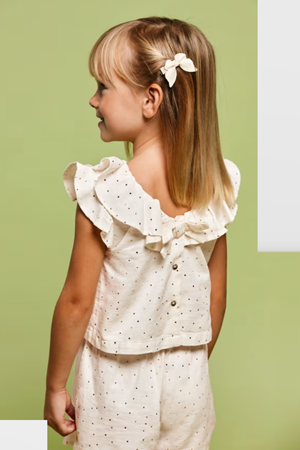 MAYORAL 03258-52 ŞORT TAKIM KREM