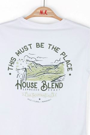 NK 44559-PARAGUAY T-SHIRT 4/8 Beyaz-Yeşil