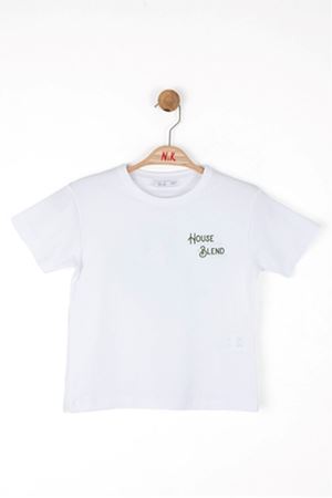 NK 44559-PARAGUAY T-SHIRT 4/8 Beyaz-Yeşil