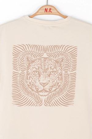 NK KIDS 46319 JAGUAR T-SHIRT 8/14 Camel
