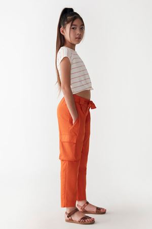 NK KIDS 36348 MARİGOLD T-SHIRT 8/14 Ekru-Oranj