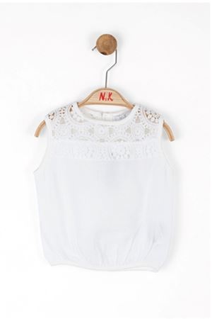 NK KIDS 36612 CAPRINO BLUZ 1/4EKRU