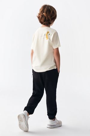 NK KIDS 46506 PALM T-SHIRT 4/8 Krem