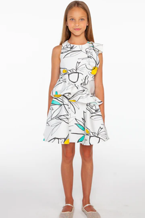 Sheshe DSL0296-1 Desenli Elbise