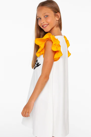 SheShe DSL0297 - Kuş Desenli Elbise