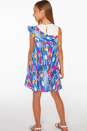 SheShe Horoz Desen Elbise DSL0299-1