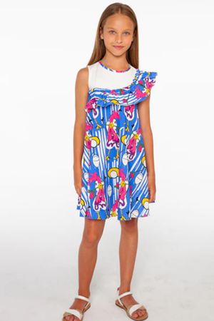 SheShe Horoz Desen Elbise DSL0299-1