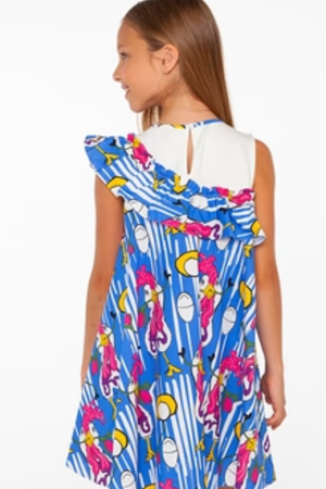 SheShe Horoz Desen Elbise DSL0299-1