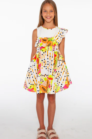 SheShe DSL0300-Papaya Elbise