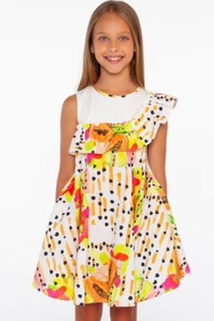 SheShe DSL0300-Papaya Elbise