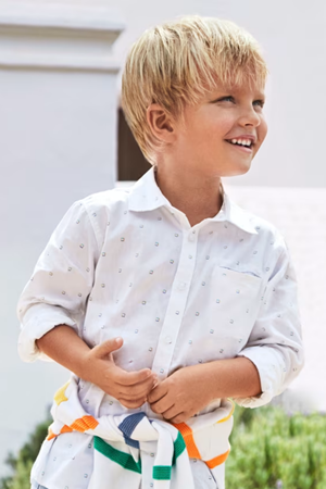 MAYORAL GÖMLEK UZUN KOL 03124-39 BEYAZ 