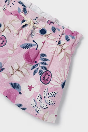 MAYORAL PANTOLON KISA-BASKILI 3253 MOR