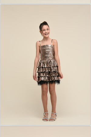 CHATON D'OR 5567 GOLD ELBİSE 7/15 YAŞ