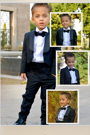 CHATON D'OR 5332 FRAG TAKIM ELBİSE SİYAH 1/4 YAŞ  