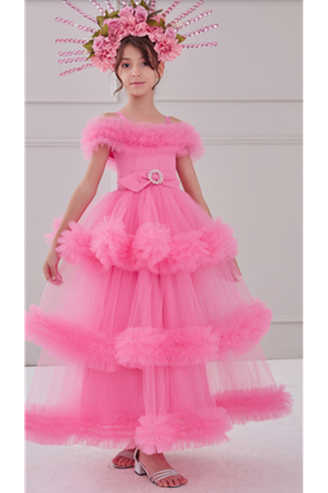 KIDS GARDEN 24209 FUSYA ELBİSE