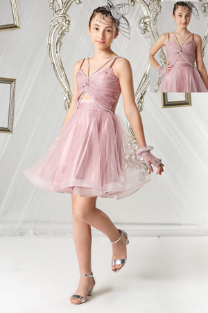 ERKUT KIDS 694-SİYAH ELBİSE 