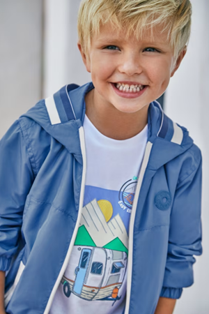 MAYORAL 3495-83 YAĞMURLUK LACİVERT 4/9