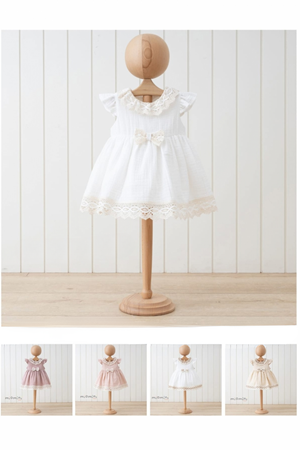 MİOMİNİ-3899 ELBİSE EKRU