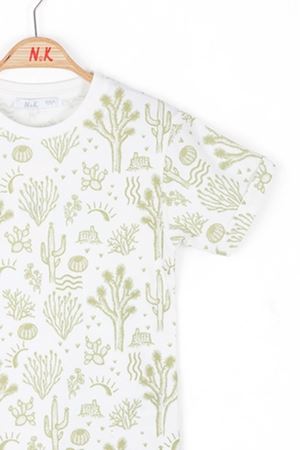 NK KIDS 46537 KAKTÜS TSHIRT 4/8