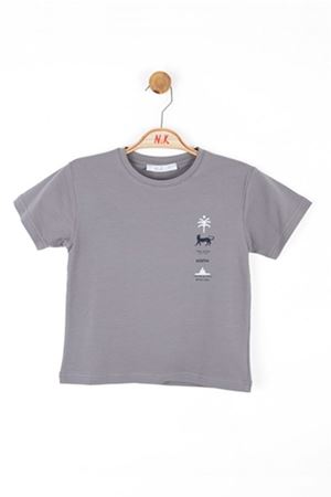 NK KIDS 46503 UNDERWATER TSHIRT GRİ